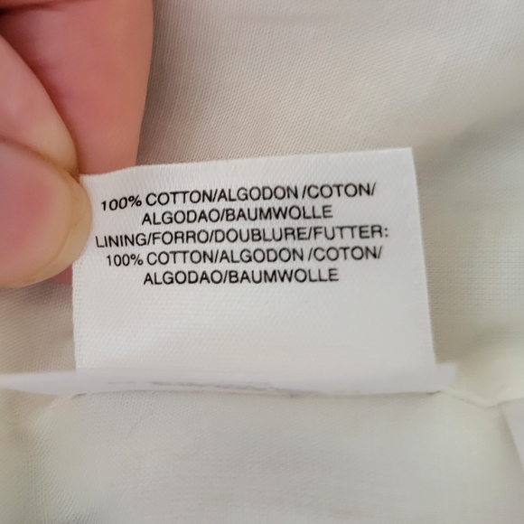 🌟Host Pick🌟 Anne Klein A-Line Print Cotton Floral Dress Size 12 - Picture 14 of 14